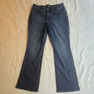 Lee Regular Fit Bootcut Mid Rise Flex Motion 12 Short Denim Jeans